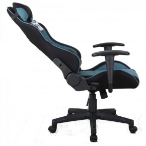 Кресло компьютерное BRABIX "GT Racer GM-100" (черное/голубое) 531818 в Верхней Салде - verhnyaya-salda.ok-mebel.com | фото 5