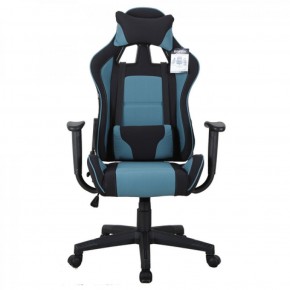 Кресло компьютерное BRABIX "GT Racer GM-100" (черное/голубое) 531818 в Верхней Салде - verhnyaya-salda.ok-mebel.com | фото 6
