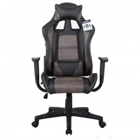Кресло компьютерное BRABIX "GT Racer GM-100" (черное/коричневое) 531819 в Верхней Салде - verhnyaya-salda.ok-mebel.com | фото 3