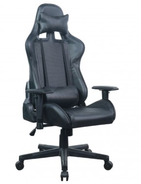 Кресло компьютерное BRABIX "GT Carbon GM-115" (две подушки, экокожа, черное) 531932 в Верхней Салде - verhnyaya-salda.ok-mebel.com | фото