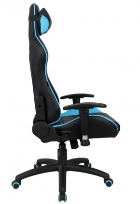 Кресло компьютерное BRABIX "GT Master GM-110" (черное/голубое) 531928 в Верхней Салде - verhnyaya-salda.ok-mebel.com | фото 3