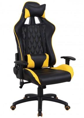 Кресло компьютерное BRABIX "GT Master GM-110" (черное/желтое) 531927 в Верхней Салде - verhnyaya-salda.ok-mebel.com | фото