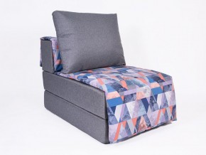 Кресло-кровать бескаркасное Харви (серый-сноу деним) в Верхней Салде - verhnyaya-salda.ok-mebel.com | фото