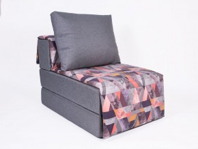 Кресло-кровать бескаркасное Харви (серый-сноу манго) в Верхней Салде - verhnyaya-salda.ok-mebel.com | фото 1