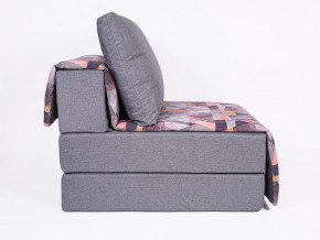 Кресло-кровать бескаркасное Харви (серый-сноу манго) в Верхней Салде - verhnyaya-salda.ok-mebel.com | фото 3