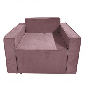 Кресло-кровать Принц КК1-ВР (велюр розовый) в Верхней Салде - verhnyaya-salda.ok-mebel.com | фото 1