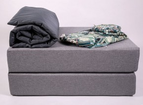 Кресло-кровать-пуф бескаркасное Прайм (мехико серый-графит) в Верхней Салде - verhnyaya-salda.ok-mebel.com | фото 5