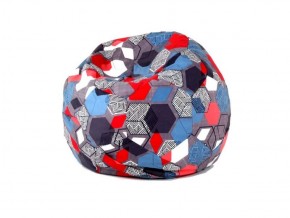 Кресло-мешок Мяч M (Geometry Slate) в Верхней Салде - verhnyaya-salda.ok-mebel.com | фото 1