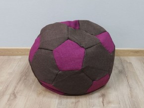 Кресло-мешок Мяч S (Savana Chocolate-Savana Berry) в Верхней Салде - verhnyaya-salda.ok-mebel.com | фото