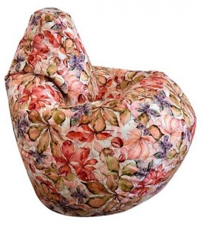 Кресло-мешок Цветы L в Верхней Салде - verhnyaya-salda.ok-mebel.com | фото