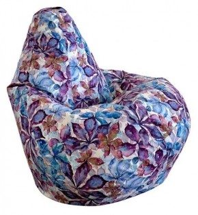 Кресло-мешок Цветы L в Верхней Салде - verhnyaya-salda.ok-mebel.com | фото