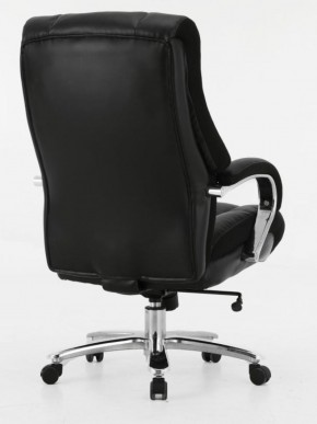 Кресло офисное BRABIX PREMIUM "Bomer HD-007" (рециклированная кожа, хром, черное) 531939 в Верхней Салде - verhnyaya-salda.ok-mebel.com | фото 4