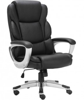 Кресло офисное BRABIX PREMIUM "Rest EX-555" (пружинный блок, экокожа, черное) 531938 в Верхней Салде - verhnyaya-salda.ok-mebel.com | фото