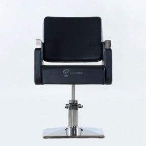 Кресло парикмахерское Barneo 6300V5 черное в Верхней Салде - verhnyaya-salda.ok-mebel.com | фото 2