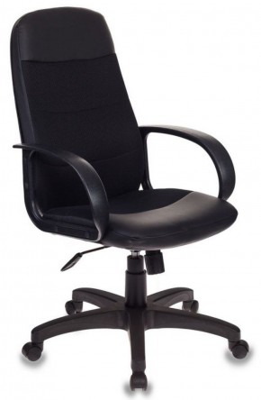 Кресло руководителя Бюрократ CH-808AXSN/LBL+TW-11 черный в Верхней Салде - verhnyaya-salda.ok-mebel.com | фото 1