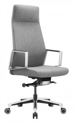 Кресло руководителя Бюрократ _JONS/CASHGREY серый в Верхней Салде - verhnyaya-salda.ok-mebel.com | фото 1