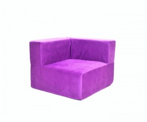 Кресло-угловое-модуль бескаркасное Тетрис 30 (Фиолетовый) в Верхней Салде - verhnyaya-salda.ok-mebel.com | фото