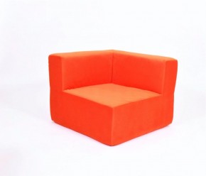 Кресло-угловое-модуль бескаркасное Тетрис 30 (Оранжевый) в Верхней Салде - verhnyaya-salda.ok-mebel.com | фото
