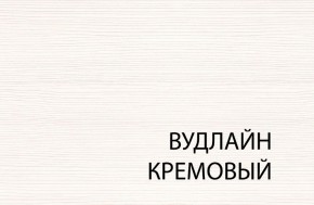 Кровать 180, TIFFANY, цвет вудлайн кремовый в Верхней Салде - verhnyaya-salda.ok-mebel.com | фото 3