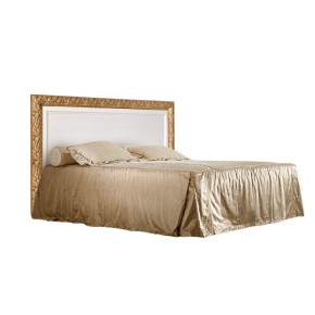 Кровать 2-х спальная (1,4 м)Тиффани штрих-лак/золото с подъемным механизмом (ТФКР140-2[7]) в Верхней Салде - verhnyaya-salda.ok-mebel.com | фото