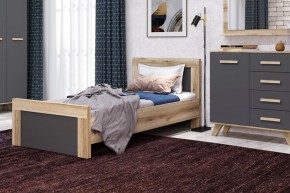 Кровать 900 Вега Скандинавия в Верхней Салде - verhnyaya-salda.ok-mebel.com | фото 4