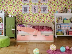 Кровать Бабочки (Розовый металлик) 1600 в Верхней Салде - verhnyaya-salda.ok-mebel.com | фото