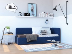 Кровать-диван Leonardo 160*70 (Синий) в Верхней Салде - verhnyaya-salda.ok-mebel.com | фото 6