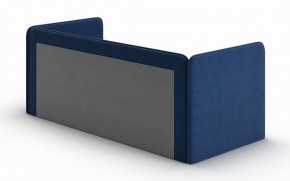 Кровать-диван Leonardo 160*70 (Синий) + боковина в Верхней Салде - verhnyaya-salda.ok-mebel.com | фото 4