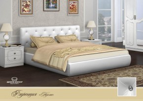 Кровать Флоренция 1400 (серия Норма) + основание + опоры в Верхней Салде - verhnyaya-salda.ok-mebel.com | фото 1