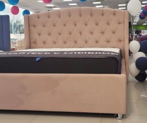 Кровать Франческа + Решетка+ПМ (1600) *БЕЗ ДНА в Верхней Салде - verhnyaya-salda.ok-mebel.com | фото 2