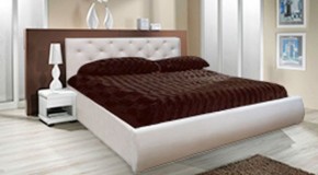 Кровать Интерьерная 1800 с ПМ (ткань 3 кат) в Верхней Салде - verhnyaya-salda.ok-mebel.com | фото