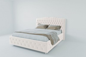 Кровать Нягань с ПМ 900 (экокожа белая) в Верхней Салде - verhnyaya-salda.ok-mebel.com | фото