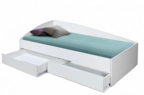 Кровать одинарная "Фея - 3" асимметричная 1900х800 (белая) в Верхней Салде - verhnyaya-salda.ok-mebel.com | фото 2