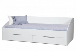 Кровать одинарная "Фея - 3" симметричная New (2000Х900) белая в Верхней Салде - verhnyaya-salda.ok-mebel.com | фото