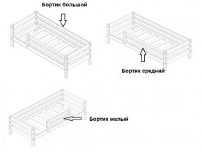 Кровать одноярусная Сонечка (800*1900) модульная в Верхней Салде - verhnyaya-salda.ok-mebel.com | фото 3
