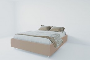 Кровать Подиум с ПМ 1200 (велюр серый) в Верхней Салде - verhnyaya-salda.ok-mebel.com | фото