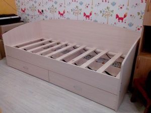 Кровать Соло-софа 1 с ящиками в Верхней Салде - verhnyaya-salda.ok-mebel.com | фото 2
