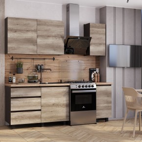 Кухня Энигма 1.6 м (венге/дуб каньон) в Верхней Салде - verhnyaya-salda.ok-mebel.com | фото