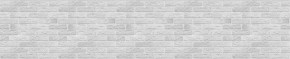 Кухонный фартук 610х3000х1,5 (композит) КМ Кирпич серый в Верхней Салде - verhnyaya-salda.ok-mebel.com | фото