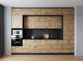 Кухонный гарнитур Крафт 3400 (Стол. 26мм) в Верхней Салде - verhnyaya-salda.ok-mebel.com | фото