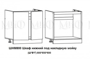 ЛИЗА-2 Кухонный гарнитур 1,6 Белый глянец холодный в Верхней Салде - verhnyaya-salda.ok-mebel.com | фото 6