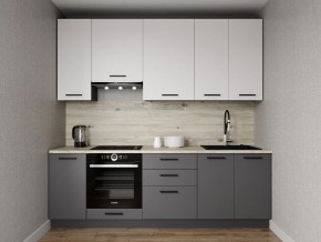 Кухонный гарнитур Меренга 2400 h950 (Стол. 38мм) в Верхней Салде - verhnyaya-salda.ok-mebel.com | фото