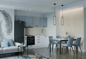 Кухонный гарнитур Ниагара 2550 (Стол. 26мм) в Верхней Салде - verhnyaya-salda.ok-mebel.com | фото