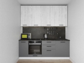Кухонный гарнитур Санторини 2200 h 950 (Стол. 38мм) в Верхней Салде - verhnyaya-salda.ok-mebel.com | фото