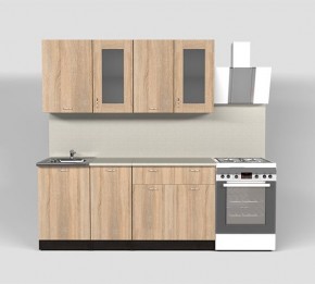 Кухня Симона Демо 1700 (Венга/Дуб Сонома) в Верхней Салде - verhnyaya-salda.ok-mebel.com | фото 7