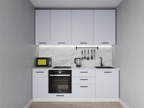 Кухонный гарнитур Смоки 2200 h950 (Стол. 38 мм) в Верхней Салде - verhnyaya-salda.ok-mebel.com | фото