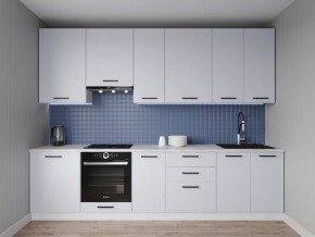 Кухонный гарнитур Смоки 2400 h950 (Стол. 38 мм) в Верхней Салде - verhnyaya-salda.ok-mebel.com | фото