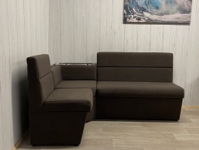 Кухонный уголок УЮТ низкий сектор (ППУ) велюр Luma 12 в Верхней Салде - verhnyaya-salda.ok-mebel.com | фото 3