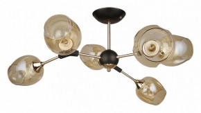 Люстра на штанге Arte Lamp Seppia A4211PL-6BK в Верхней Салде - verhnyaya-salda.ok-mebel.com | фото