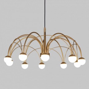 Люстра на штанге Eurosvet Ragno 90030/10 LED золото в Верхней Салде - verhnyaya-salda.ok-mebel.com | фото 4